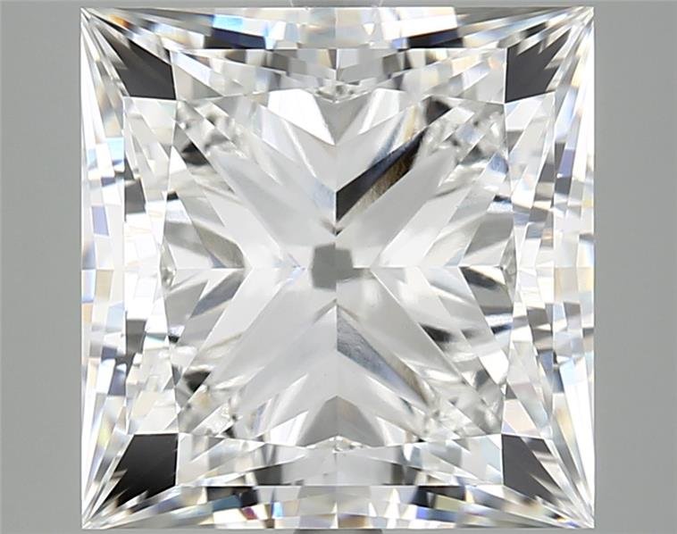 8.05ct E VVS2 Rare Carat Ideal Cut Princess Lab Grown Diamond