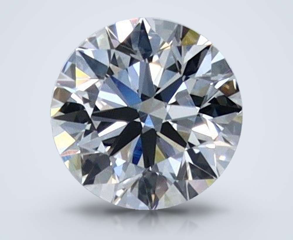 0.63 Carat Round Natural Diamond