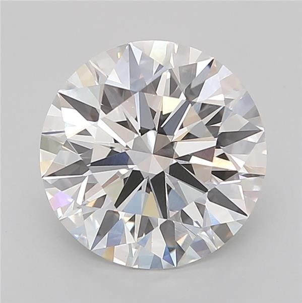 4.03ct F VVS2 Rare Carat Ideal Cut Round Lab Grown Diamond