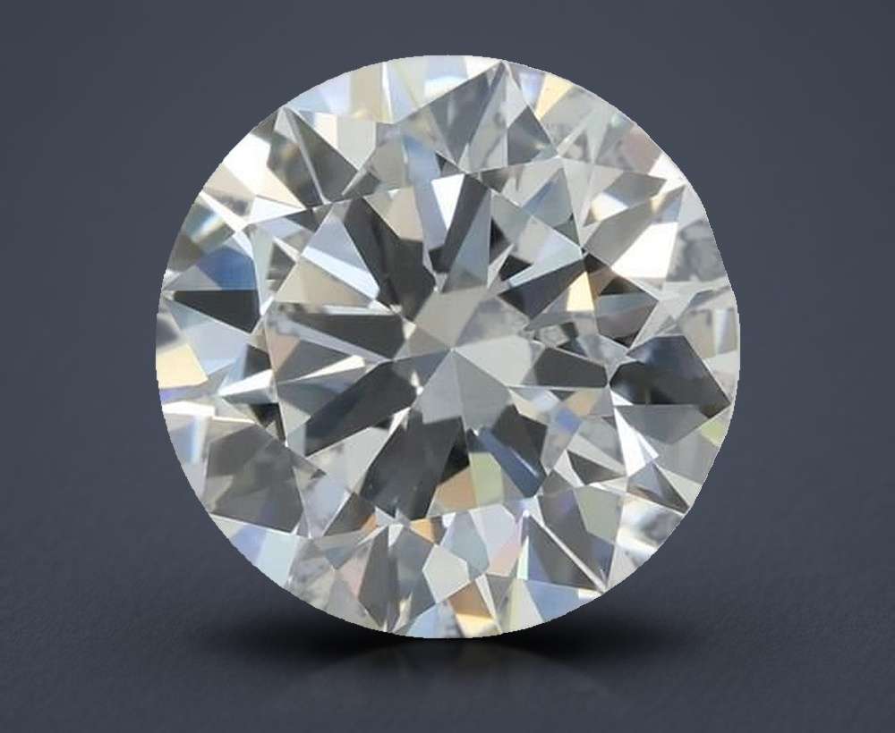 4.02 Carat Round Lab Diamond