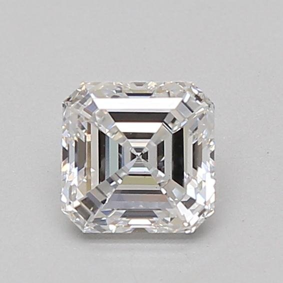 0.87ct D VS2 Rare Carat Ideal Cut Asscher Lab Grown Diamond