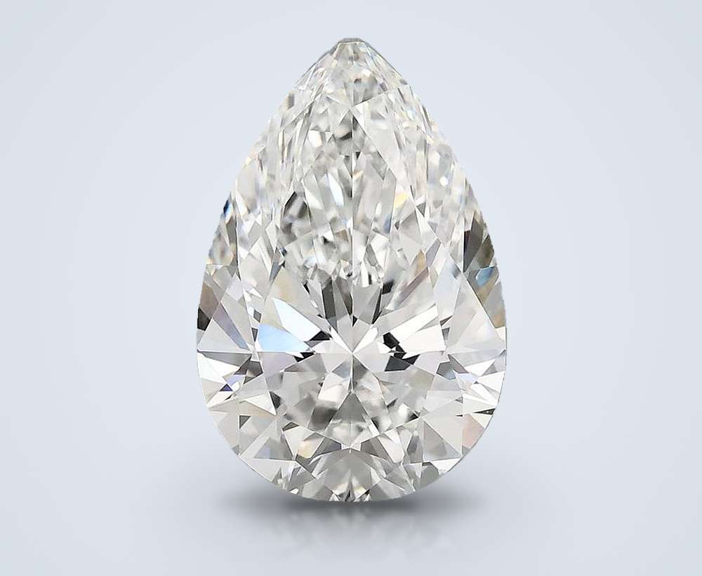 4.10 Carat Pear Lab Diamond