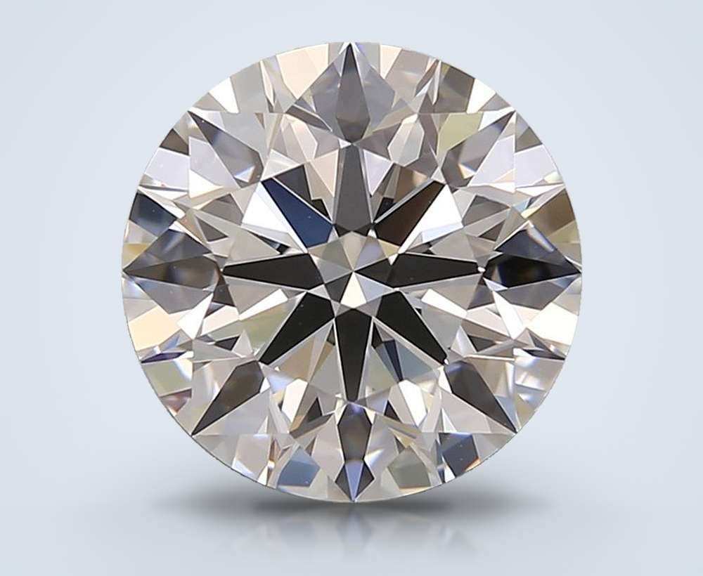 3.79 Carat Round Lab Diamond