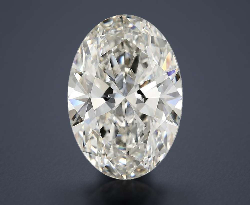 4.70 Carat Oval Lab Diamond