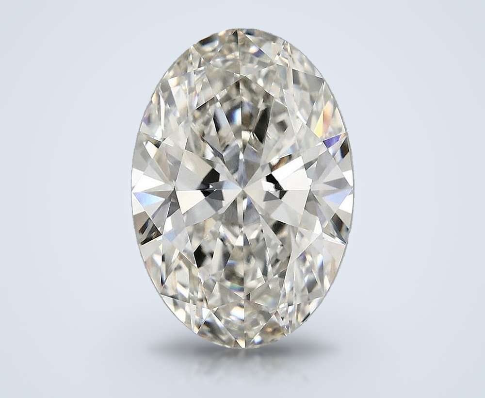 4.70 Carat Oval Lab Diamond