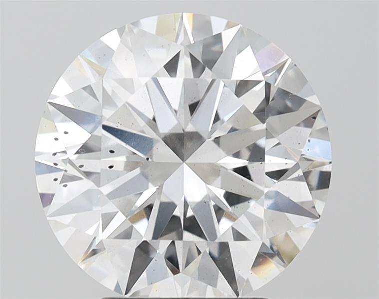 3.80ct F SI1 Rare Carat Ideal Cut Round Lab Grown Diamond