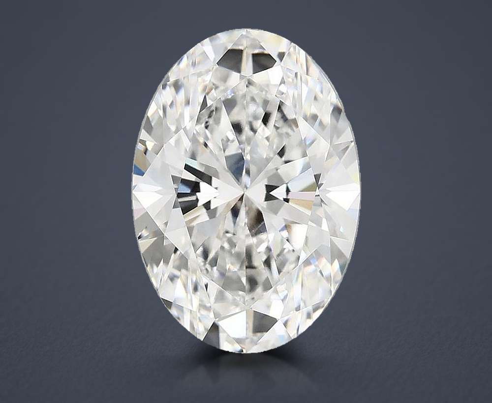 5.00 Carat Oval Lab Diamond