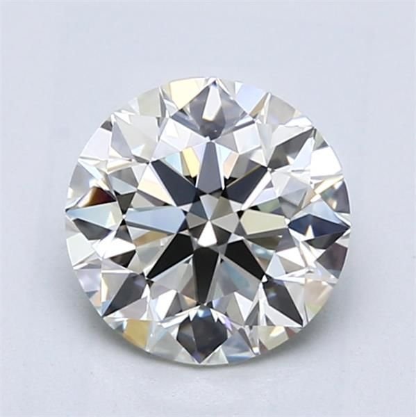 1.61ct J VVS2 Rare Carat Ideal Cut Round Diamond