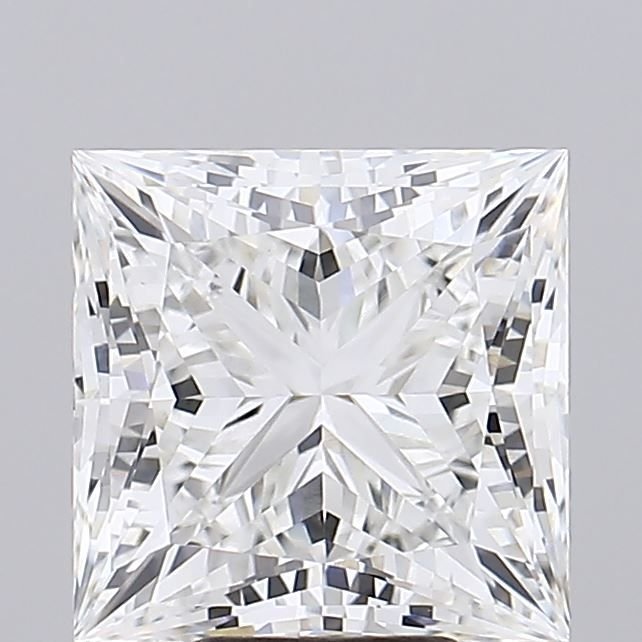 7.08 Carat Princess Lab Diamond