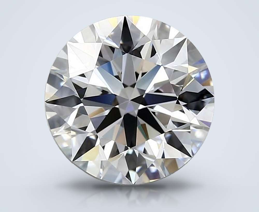 4.42 Carat Round Lab Diamond