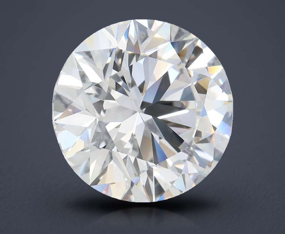 3.51 Carat Round Lab Diamond