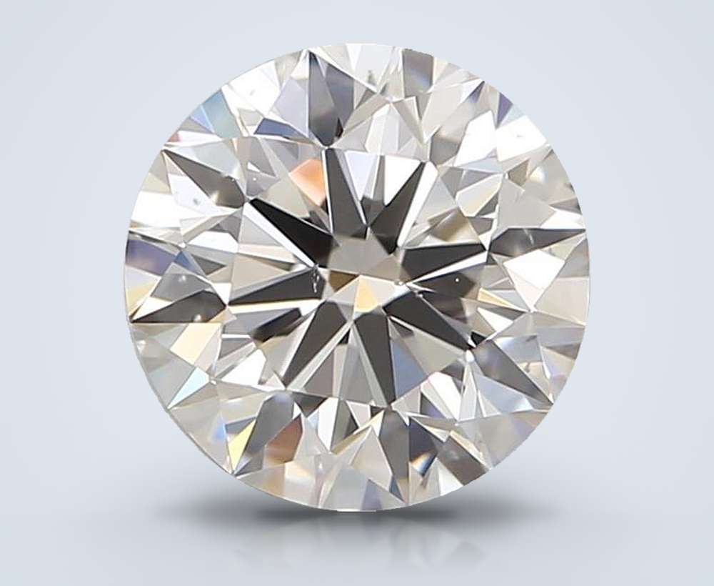 0.90 Carat Round Natural Diamond