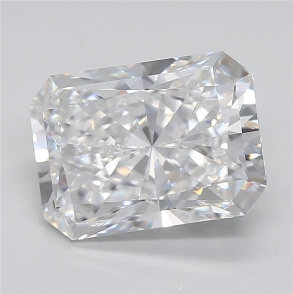 3.02ct E VVS2 Very Good Cut Radiant Lab Grown Diamond