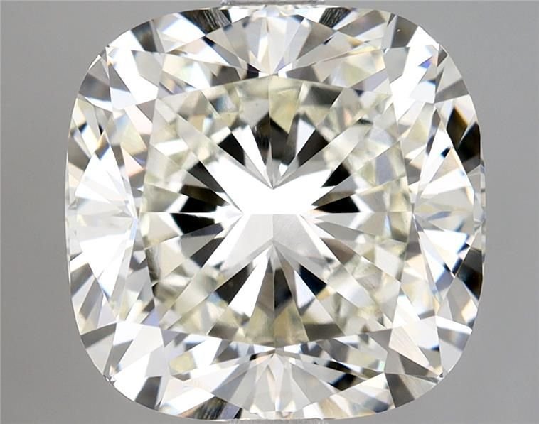 4.06ct J VVS2 Rare Carat Ideal Cut Cushion Lab Grown Diamond