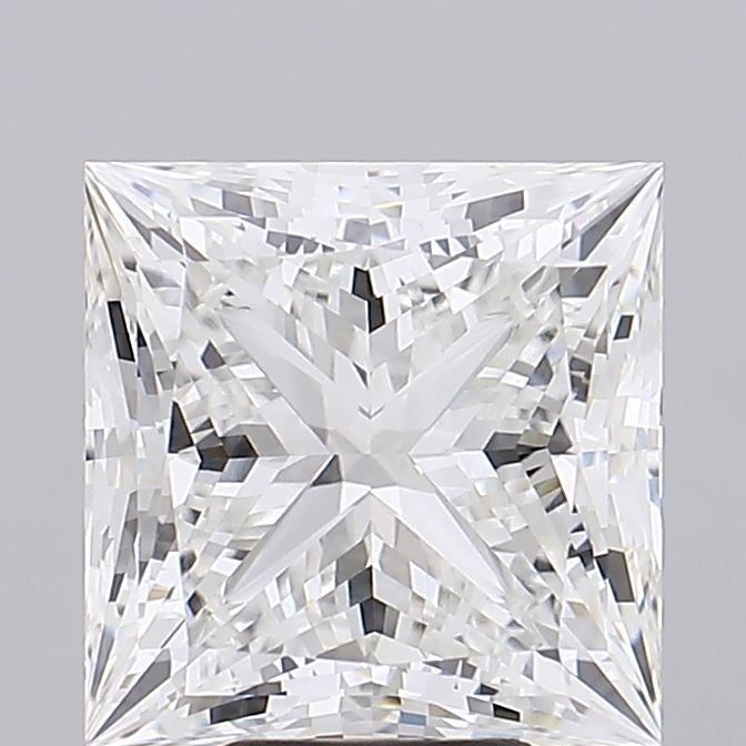 7.02 Carat Princess Lab Diamond