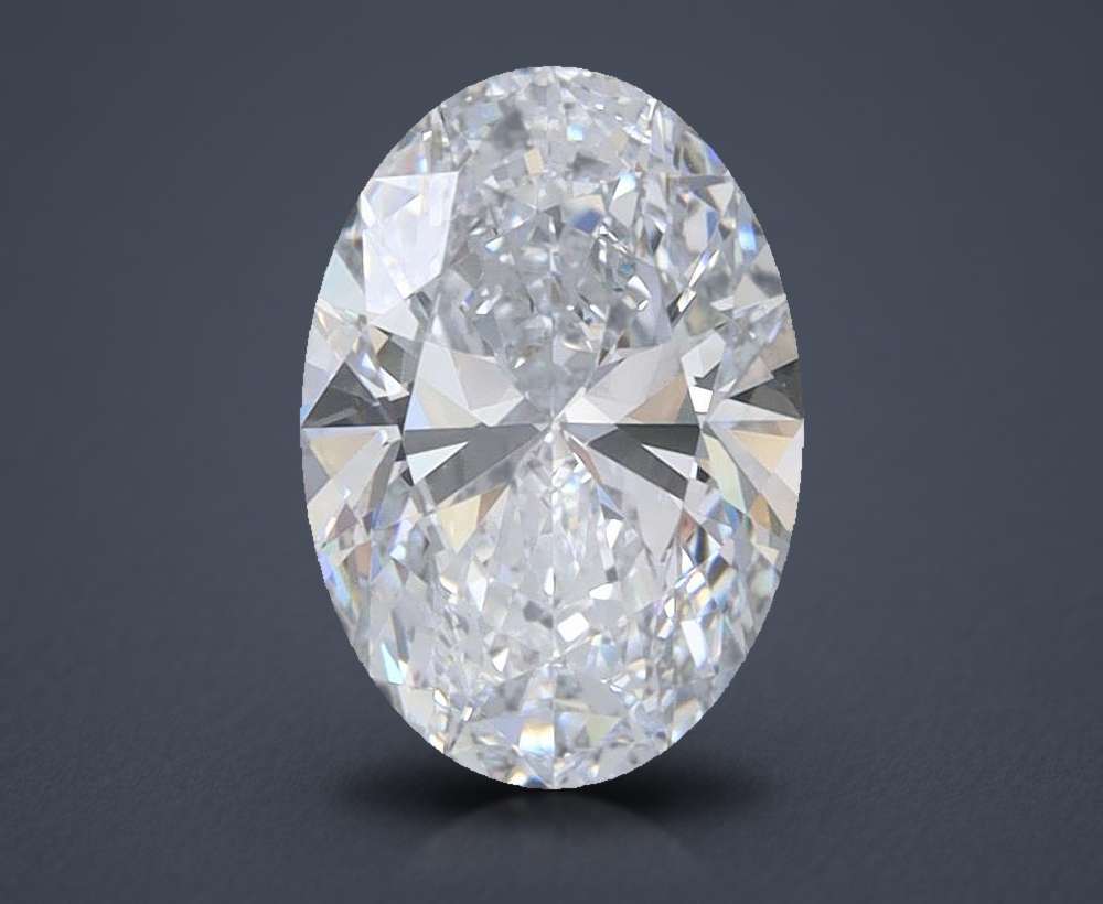 1.38 Carat Oval Lab Diamond