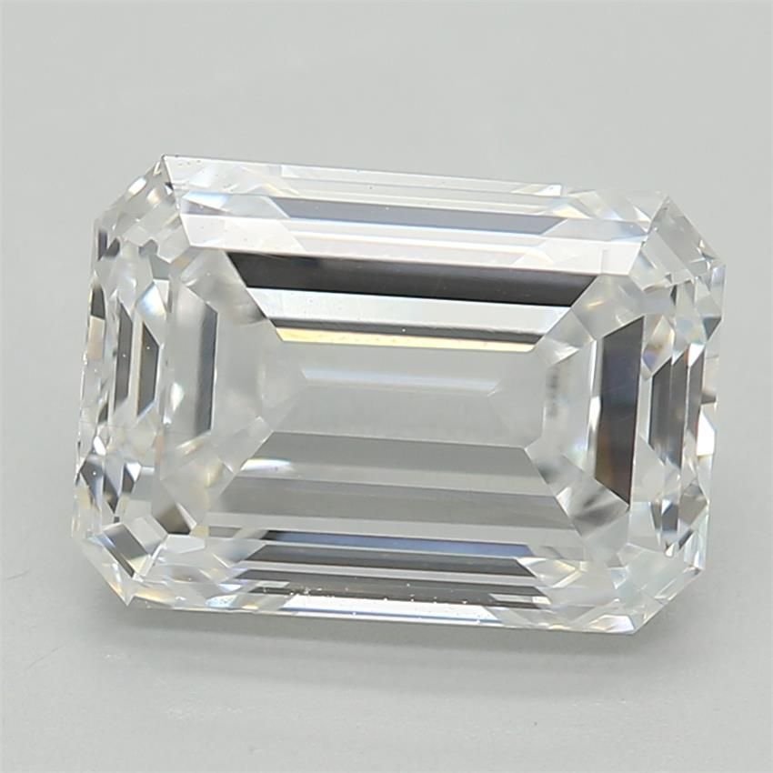 1.57ct D VS2 Excellent Cut Emerald Lab Grown Diamond