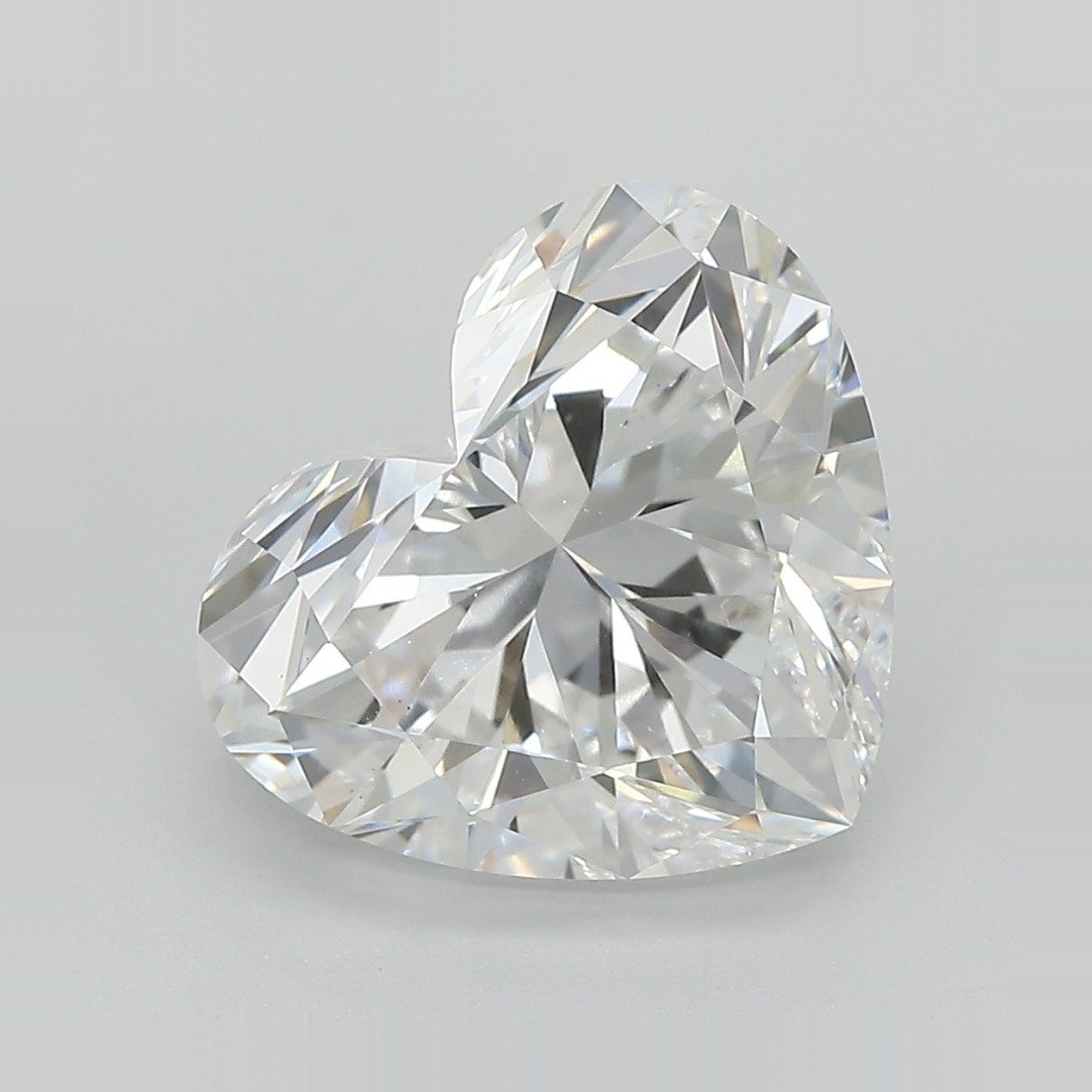 6.06ct E VS1 Rare Carat Ideal Cut Heart Lab Grown Diamond