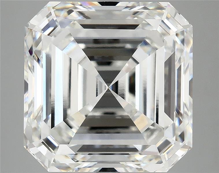 10.42ct F VVS2 Excellent Cut Asscher Lab Grown Diamond