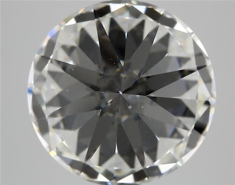 5.08ct E VVS2 Rare Carat Ideal Cut Round Diamond