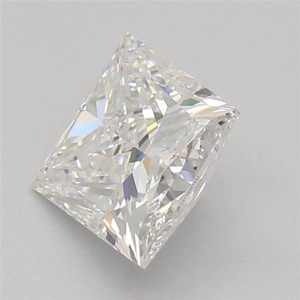 0.76ct E VVS2 Excellent Cut Princess Lab Grown Diamond