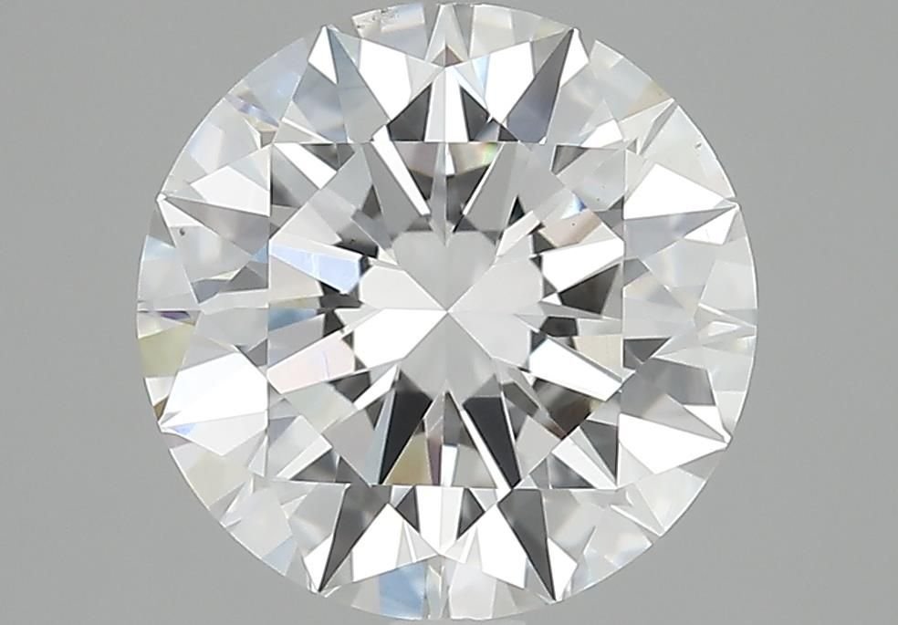 3.53ct F VS2 Rare Carat Ideal Cut Round Diamond