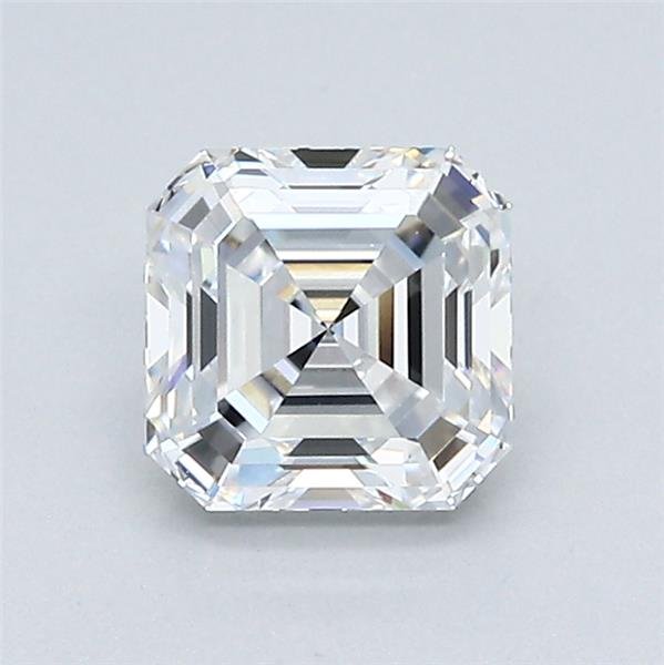 1.13ct D VVS2 Rare Carat Ideal Cut Asscher Diamond