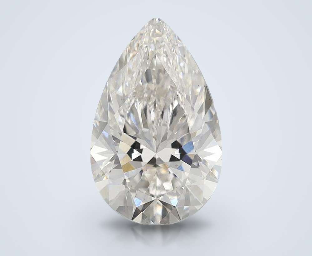 2.72 Carat Pear Lab Diamond