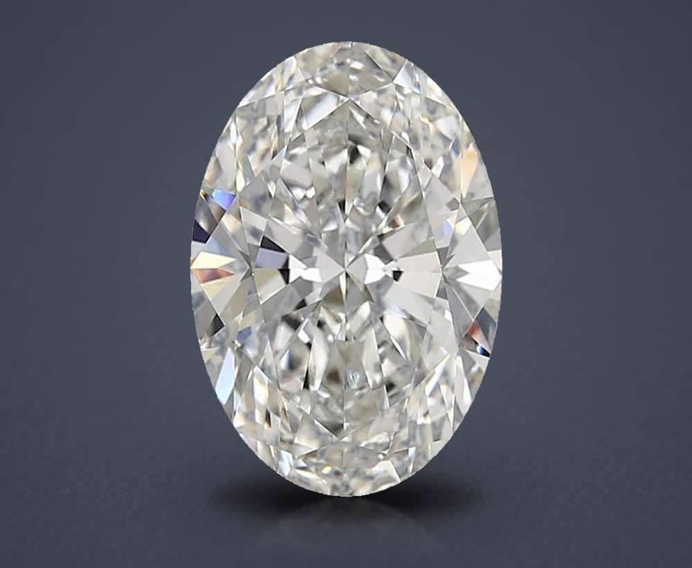 3.19 Carat Oval Lab Diamond