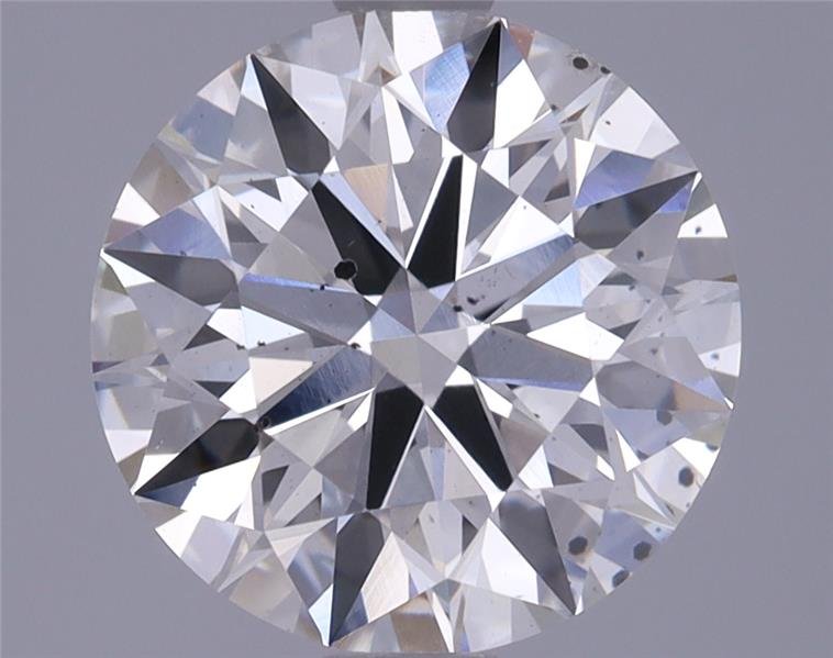 2.22ct F SI1 Rare Carat Ideal Cut Round Lab Grown Diamond