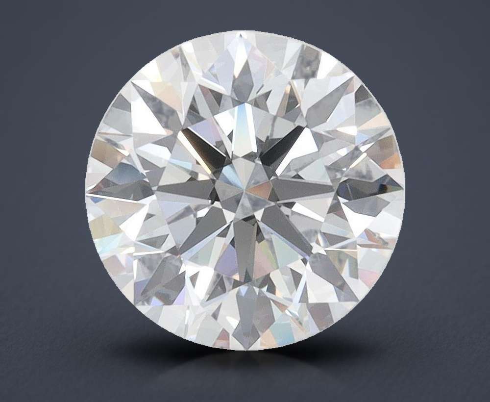 3.32 Carat Round Lab Diamond