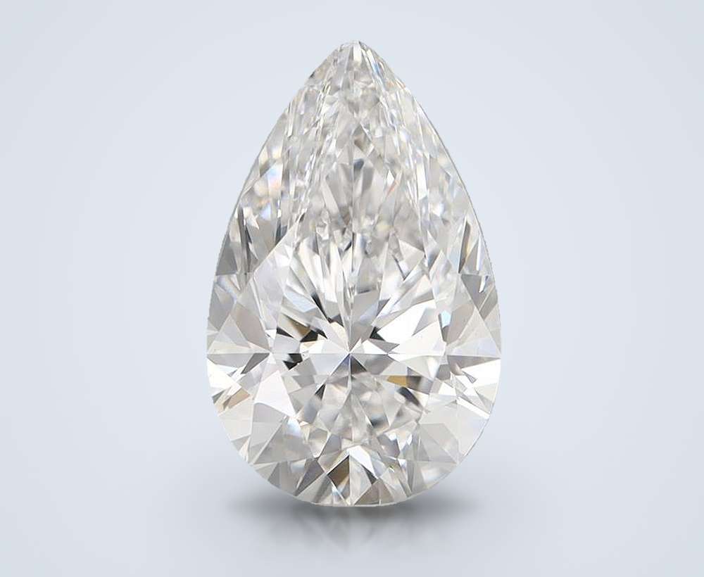 3.54 Carat Pear Lab Diamond