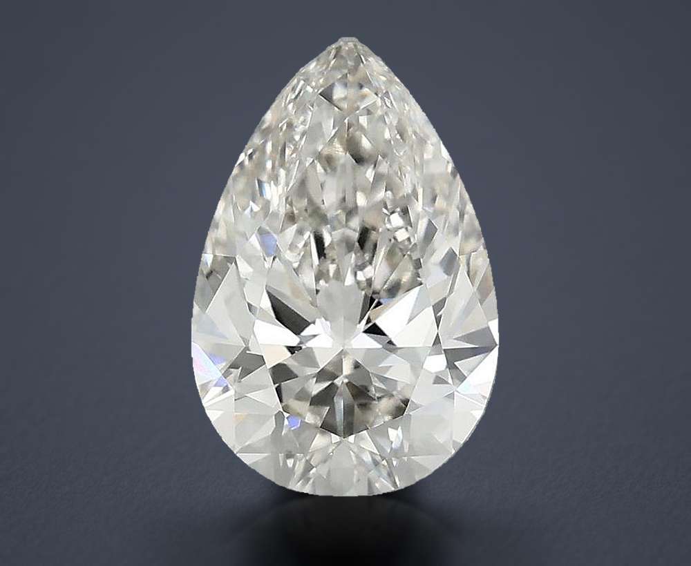 2.59 Carat Pear Lab Diamond