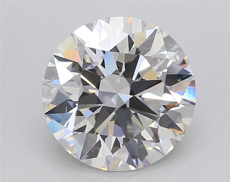 2.79ct D VS1 Rare Carat Ideal Cut Round Lab Grown Diamond