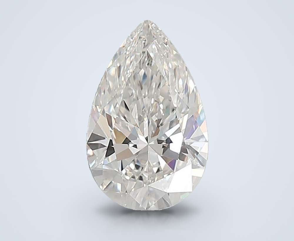 1.72 Carat Pear Lab Diamond