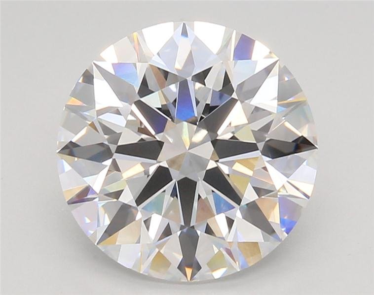 5.02ct E VVS2 Rare Carat Ideal Cut Round Lab Grown Diamond