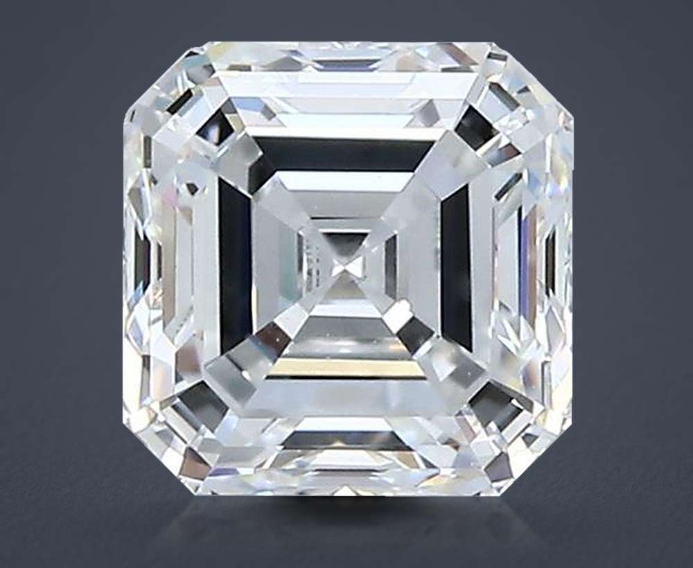 1.71 Carat Asscher Natural Diamond