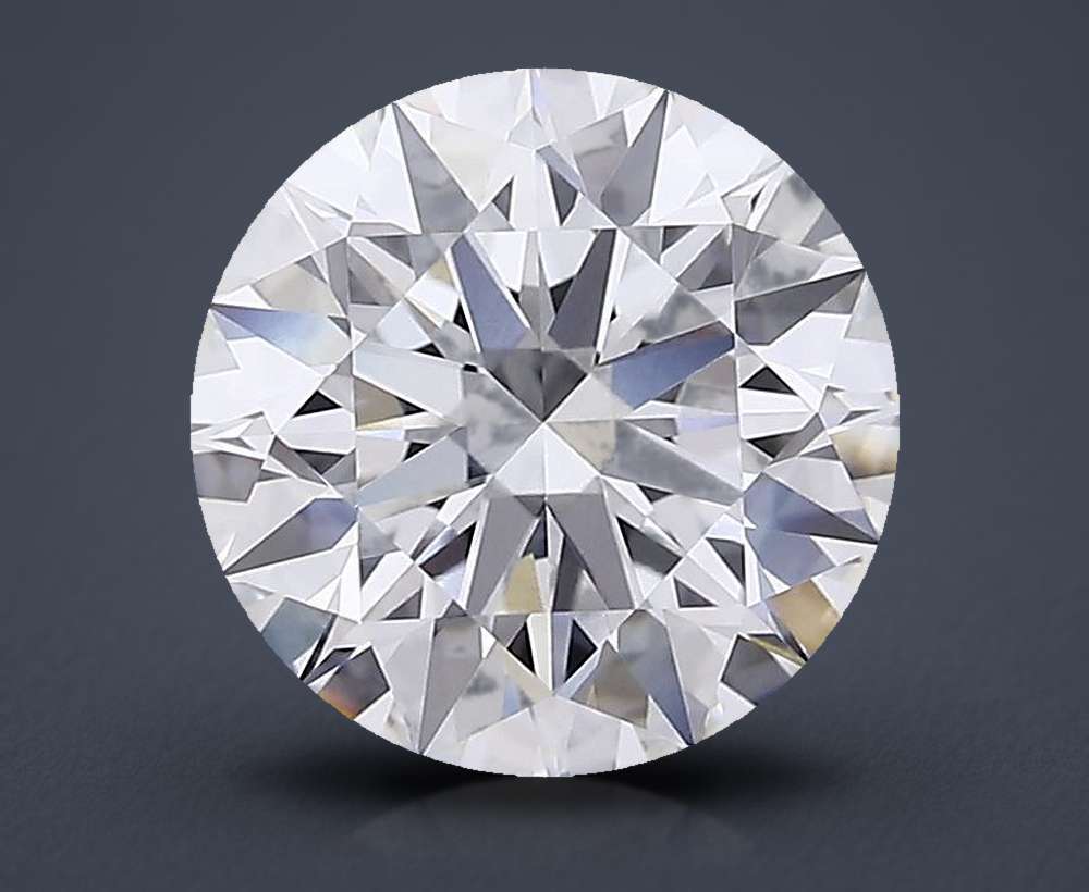 3.09 Carat Round Lab Diamond
