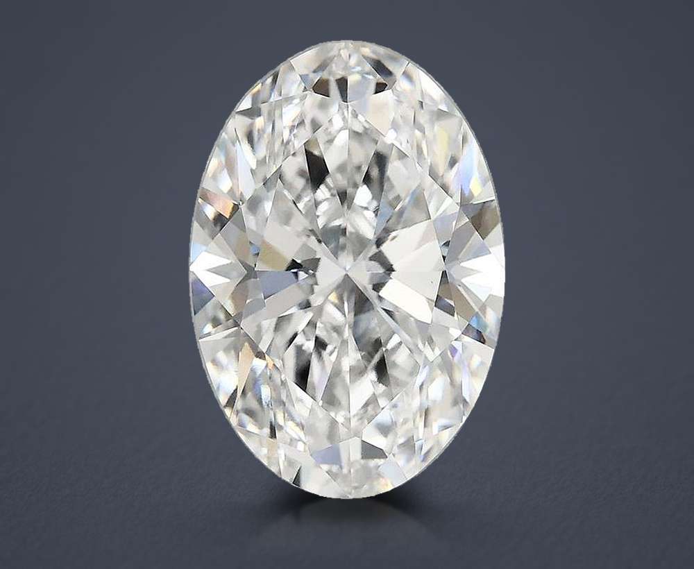 5.00 Carat Oval Lab Diamond