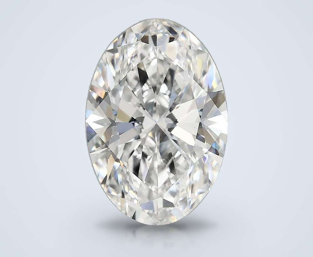 5.00 Carat Oval Lab Diamond