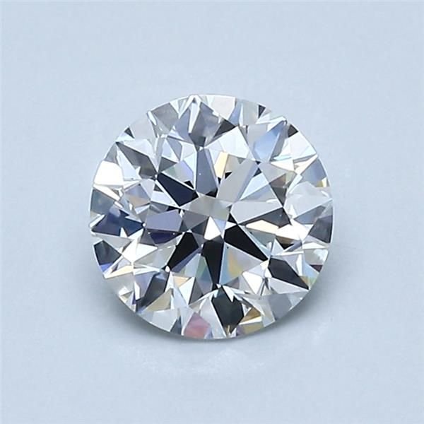 0.90ct D VVS2 Rare Carat Ideal Cut Round Diamond