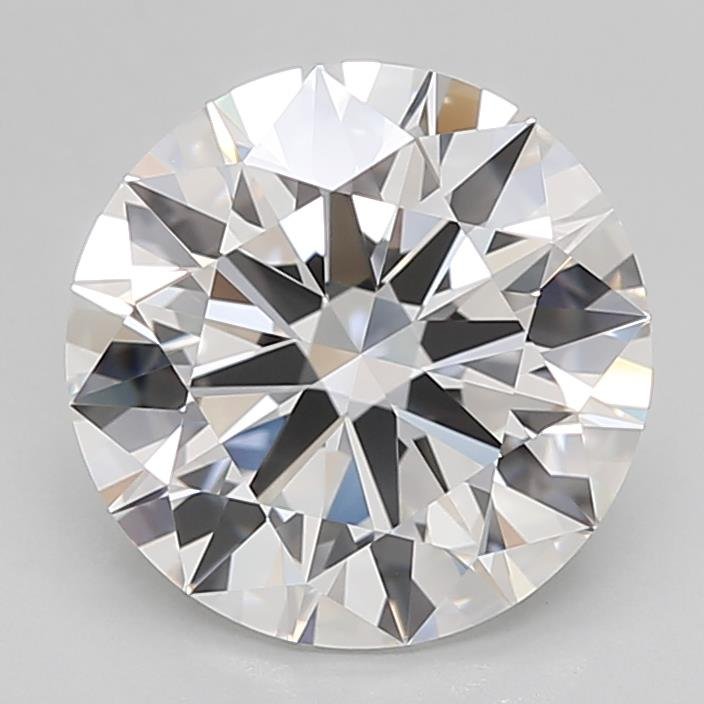 3.71ct E VVS1 Rare Carat Ideal Cut Round Lab Grown Diamond