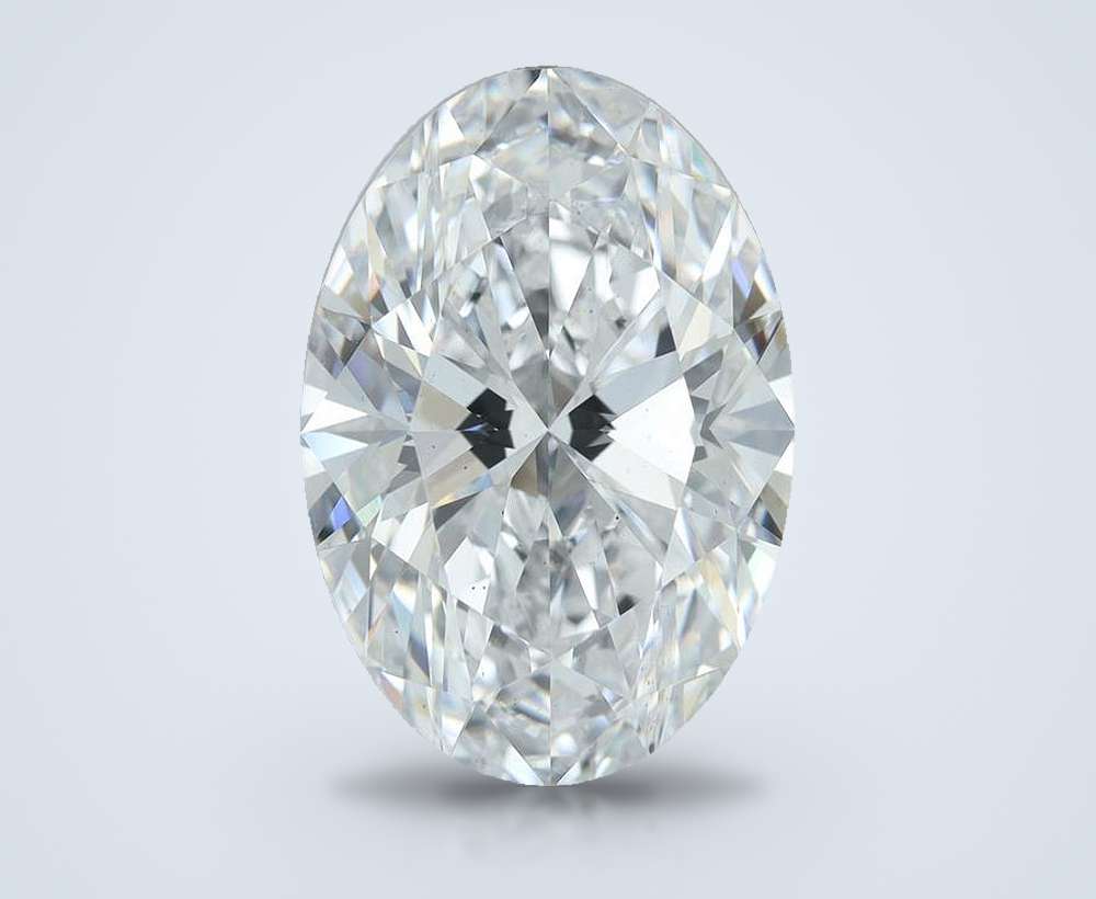 7.11 Carat Oval Lab Diamond