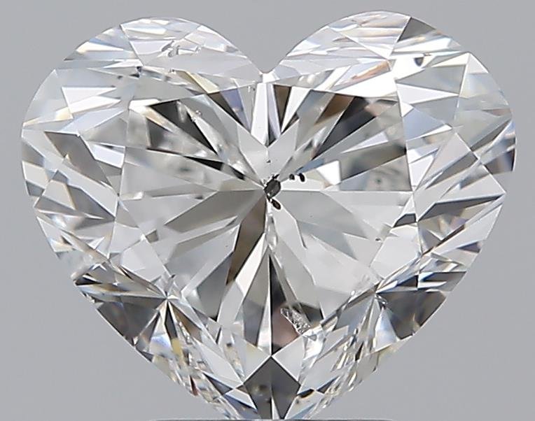 3.52ct G SI2 Rare Carat Ideal Cut Heart Diamond