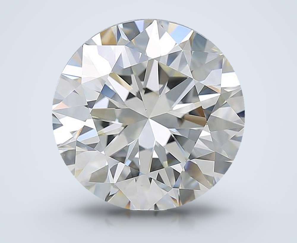 9.01 Carat Round Natural Diamond