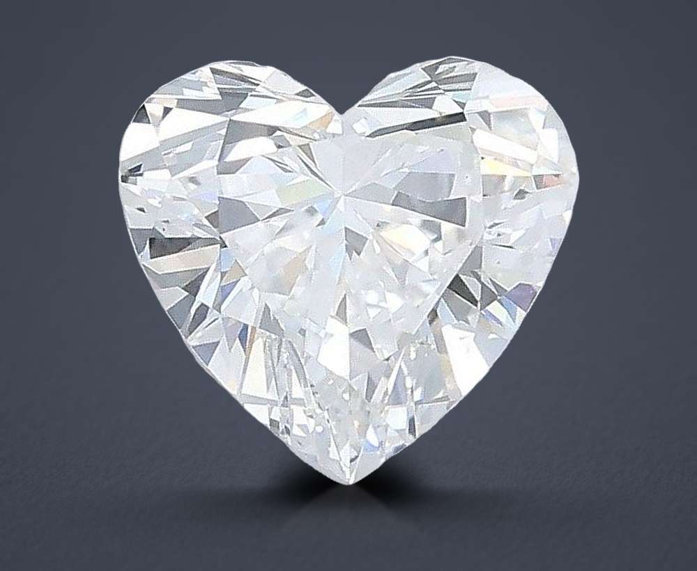 1.60 Carat Heart Lab Diamond