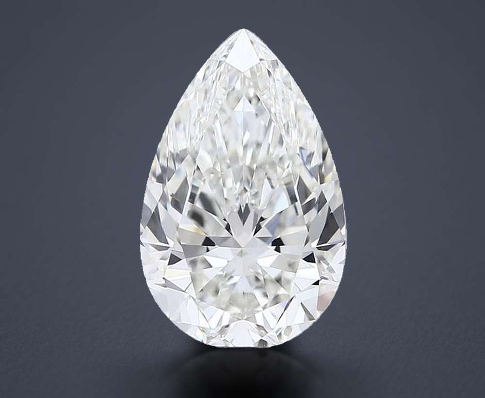 3.01 Carat Pear Natural Diamond