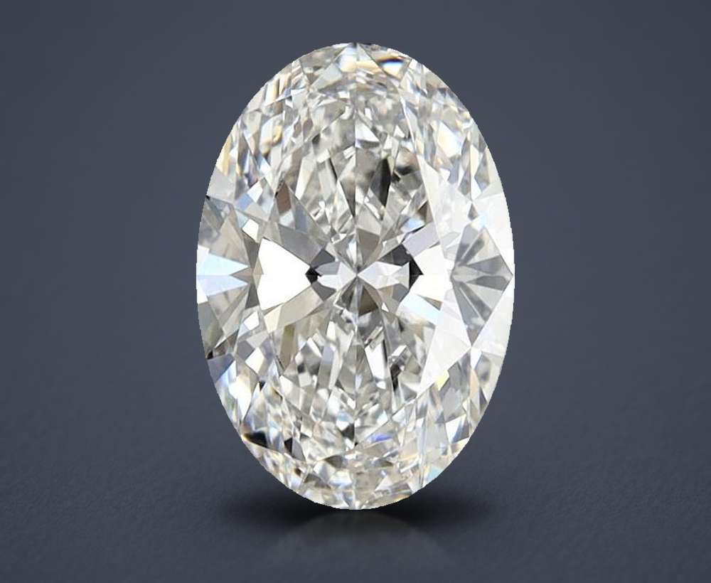 1.46 Carat Oval Lab Diamond