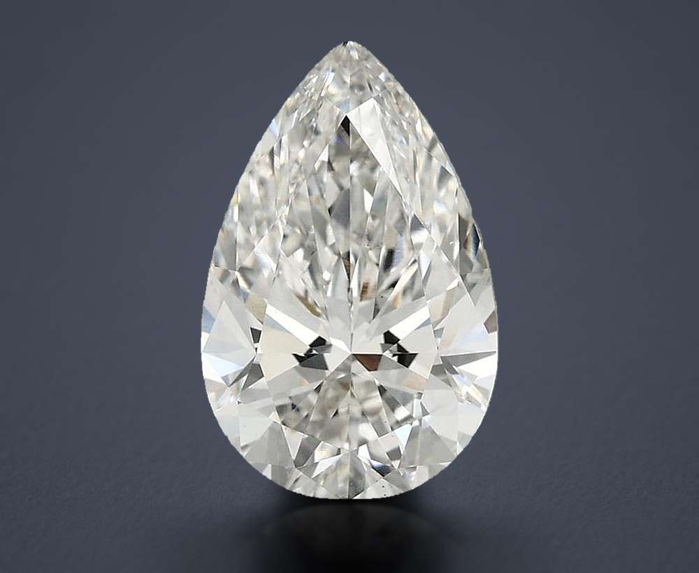 3.05 Carat Pear Lab Diamond