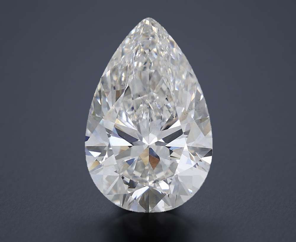 4.74 Carat Pear Lab Diamond